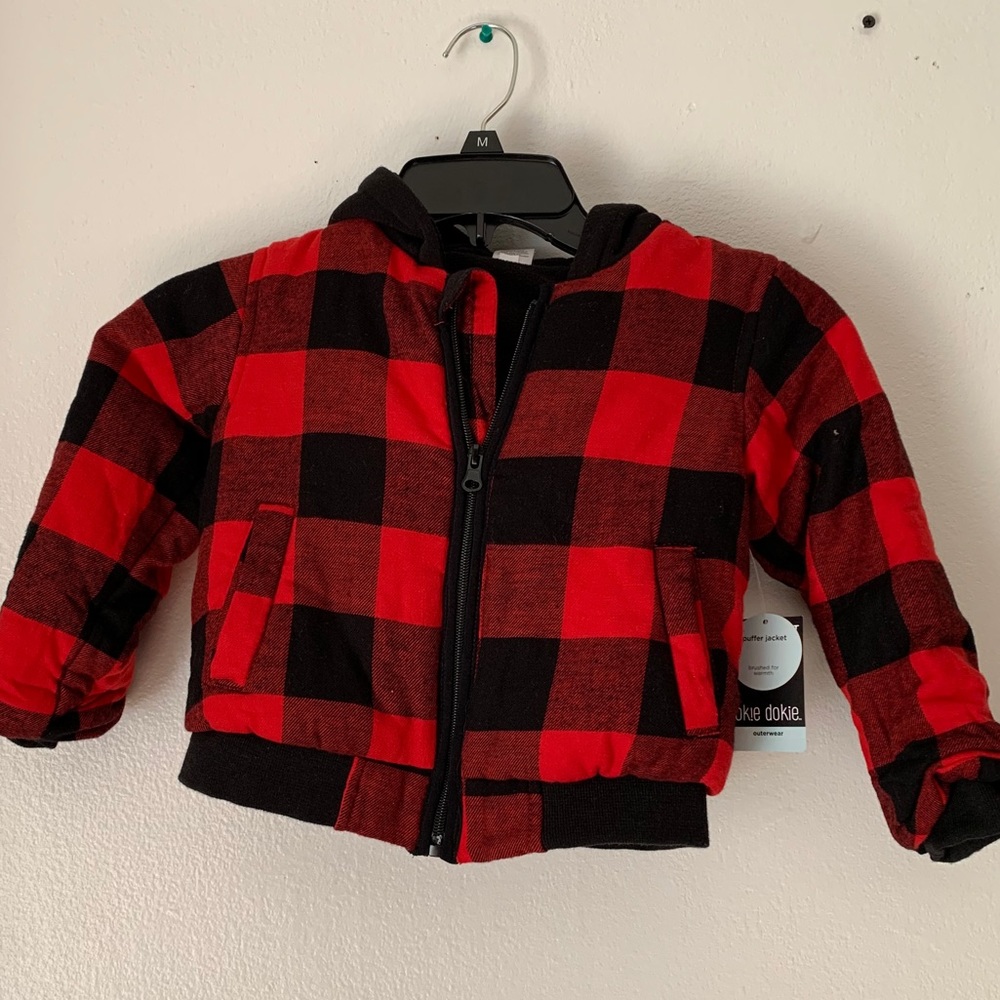 Okie dokie little boy winter jacket size 2 T